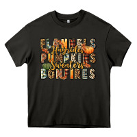 Asphalt flannels hayrides pumpkins  bonfires Heavy Core Tee - FaDigitalArtStudio