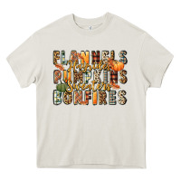 Cream flannels hayrides pumpkins  bonfires Heavy Core Tee - FaDigitalArtStudio