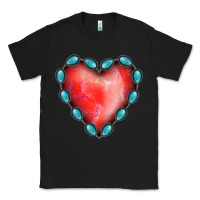 Black Gemstone Red Heart Classic Tee - Jasminsmagicworld