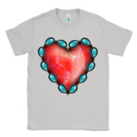 Moon Dust Gemstone Red Heart Classic Tee - Jasminsmagicworld