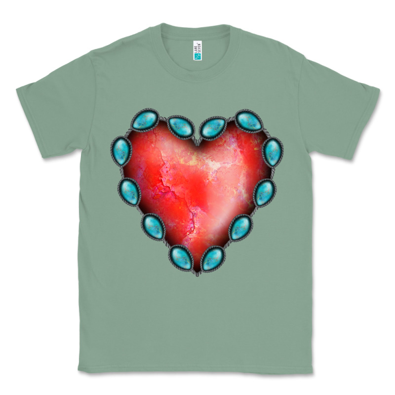 Gemstone Red Heart Classic Tee by Jasminsmagicworld | Teevron