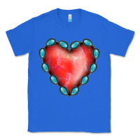 True Royal Gemstone Red Heart Classic Tee - Jasminsmagicworld