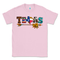 Bubblegum Pink texas with arrow and sunflowers Classic Tee - Artiststas
