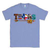 Colony Blue texas with arrow and sunflowers Classic Tee - Artiststas