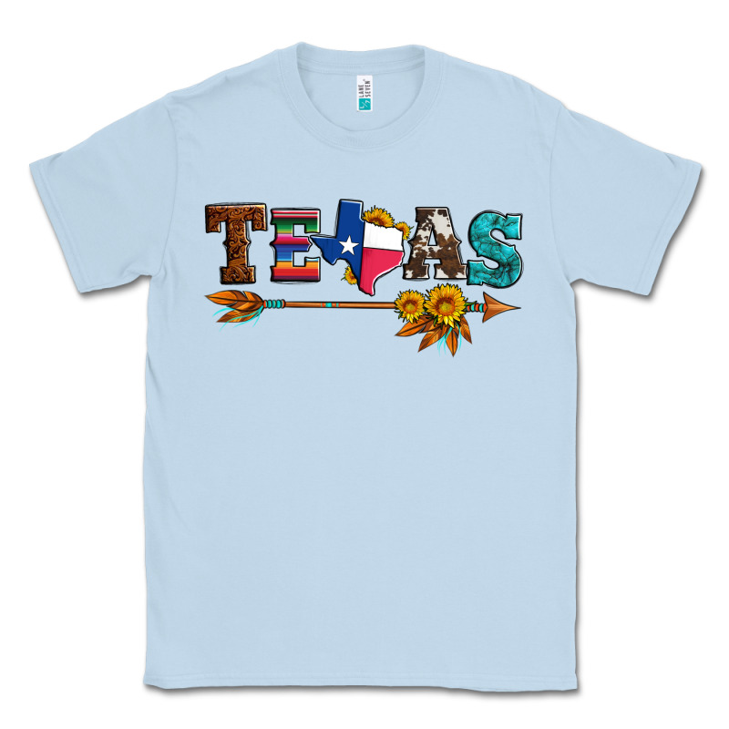 Texas With Arrow And Sunflowers Classic Tee by Artiststas | Teevron