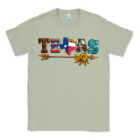 Matcha texas with arrow and sunflowers Classic Tee - Artiststas