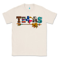 Natural texas with arrow and sunflowers Classic Tee - Artiststas