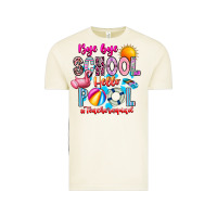 Vintage Arctic Bye Bye School Hello Pool Teacher  Squad Vintage Tee - CowhideDigitalArt