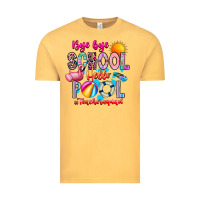 Vintage Mustard Bye Bye School Hello Pool Teacher  Squad Vintage Tee - CowhideDigitalArt