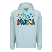Blue Mist girl mama Premium Hoodie - Artiststas