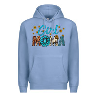 Colony Blue girl mama Premium Hoodie - Artiststas