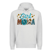 Dove Grey girl mama Premium Hoodie - Artiststas