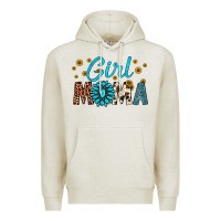 Oatmeal Heather girl mama Premium Hoodie - Artiststas