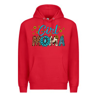 Red girl mama Premium Hoodie - Artiststas