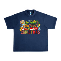 Navy The Boy Who Stole Christmas Urban Heavy Tee - CowhideDigitalArt