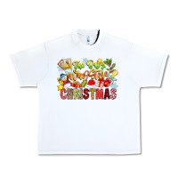 White The Boy Who Stole Christmas Urban Heavy Tee - CowhideDigitalArt