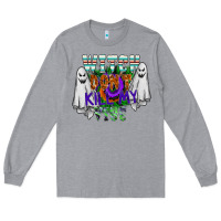 Heather Grey witch dont kill my vibe Long Sleeve Tee - SublimationCraftShop