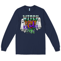 Navy witch dont kill my vibe Long Sleeve Tee - SublimationCraftShop