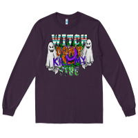 Plum witch dont kill my vibe Long Sleeve Tee - SublimationCraftShop