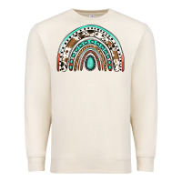 Sandshell blessed western rainbow Premium Sweatshirt - Jasminsmagicworld