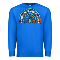 True Royal blessed western rainbow Premium Sweatshirt - Jasminsmagicworld