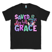 Black Easter Day Saved by his grace Classic Tee - OliviaCreatesArt