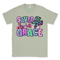 Matcha Easter Day Saved by his grace Classic Tee - OliviaCreatesArt