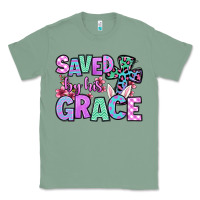 Sage Easter Day Saved by his grace Classic Tee - OliviaCreatesArt