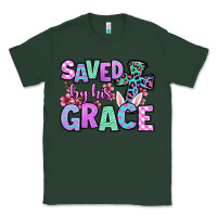 Sports Green Easter Day Saved by his grace Classic Tee - OliviaCreatesArt