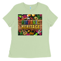 Matcha hispanic heritage tumbler Ladies Tee - BundleAndBundleShop