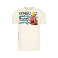 Vintage Arctic Coffee Gives Me Teacher Powers Vintage Tee - CowhideDigitalArt