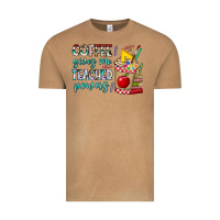 Vintage Camel Coffee Gives Me Teacher Powers Vintage Tee - CowhideDigitalArt