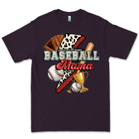 Plum baseball mama Premium Tee - FaDigitalArtStudio