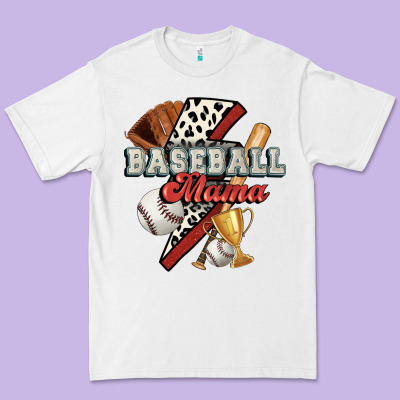 Baseball Mama Premium Tee Designed By Fadigitalartstudio