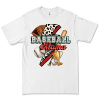 White baseball mama Premium Tee - FaDigitalArtStudio