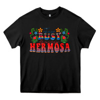 Black Too busy being hermosa Heavy Core Tee - FaDigitalArtStudio