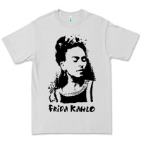 Dove Grey frida kahlo Premium Tee - DesigneFamous