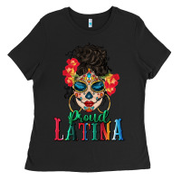 Black proud latina Ladies Tee - BundleAndBundleShop