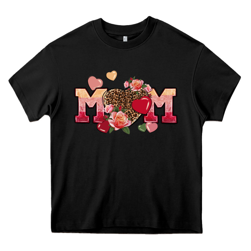Valentine's Day Mom Heavy Core Tee by FaDigitalArtStudio | Teevron