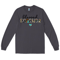 Smoke blessed teacher Long Sleeve Tee - CowhideDigitalArt