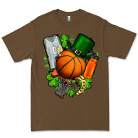 Cacao St. Patrick's Day Basketball Premium Tee - FaDigitalArtStudio