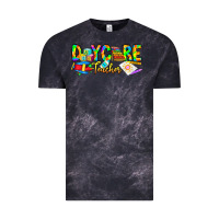 Cloud Black daycare teacher Vintage Tee - CowhideDigitalArt
