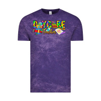 Cloud Purple daycare teacher Vintage Tee - CowhideDigitalArt
