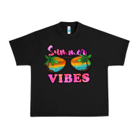 Black Summer Vibes Urban Heavy Tee - Jasminsmagicworld