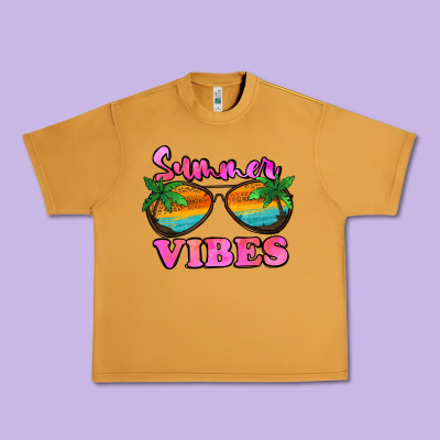 Summer Vibes Urban Heavy Tee Designed By Jasminsmagicworld