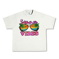 Pistachio Summer Vibes Urban Heavy Tee - Jasminsmagicworld