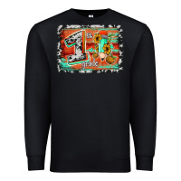 Black western back to school 1st grade Premium Sweatshirt - Jasminsmagicworld