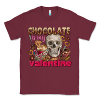 Skull Chocolate Is My Valentine Classic Tee | Teevron