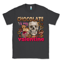 Smoke Skull chocolate is my Valentine Classic Tee - FaDigitalArtStudio