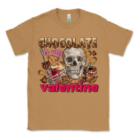Toasted Coconut Skull chocolate is my Valentine Classic Tee - FaDigitalArtStudio